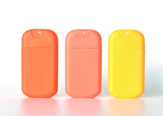Mini spray de bolsillo de plástico, perfume, desinfectante de manos, botella de pulverización con tarjeta de crédito, a prueba de fugas y logotipo personalizado