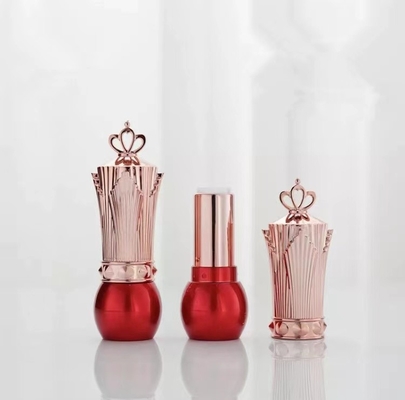 La corona forma el envase 22g del tubo de la barra de labios de DIY plástico