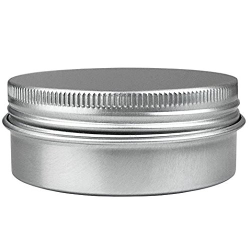 El cosmético de aluminio vacío del oro de plata sacude grabando el contenedor de almacenamiento