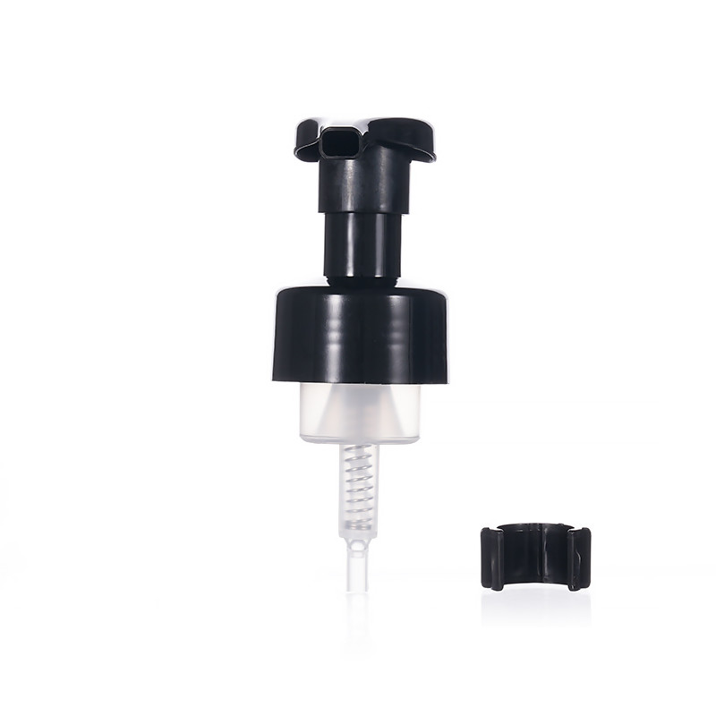 Bomba dispensadora de espuma para limpieza facial de 40 mm y 43 mm, dispensador de plástico ABS para loción para botella