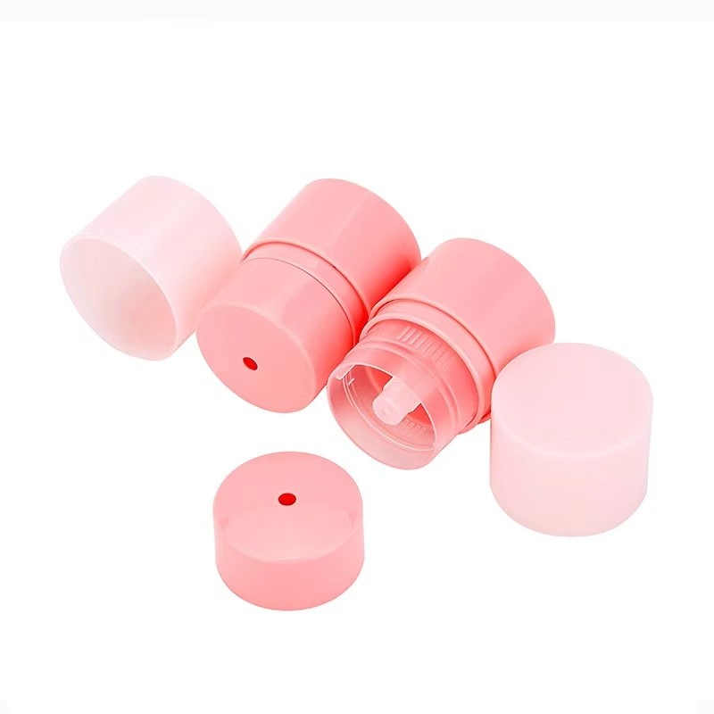 15 g de color de labio giratorio, botella de lápiz labial, botella de plástico, blush, botella sólida de bálsamo, desodorante, tubo de maquillaje.