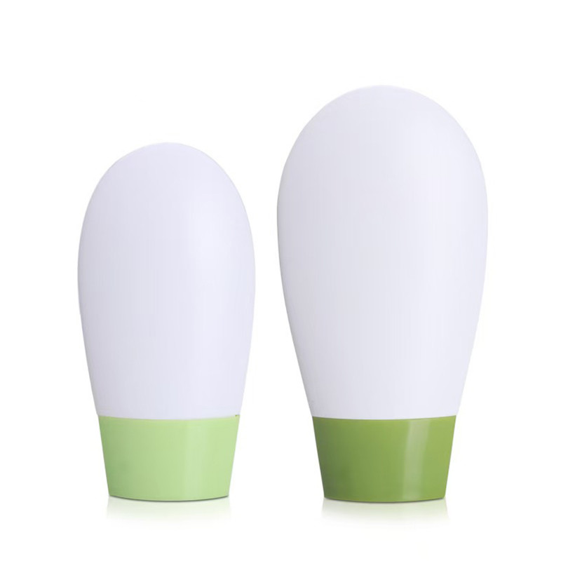 Envasado con tubos de plástico plano para protector solar Preme botella de crema para el cuidado de la piel