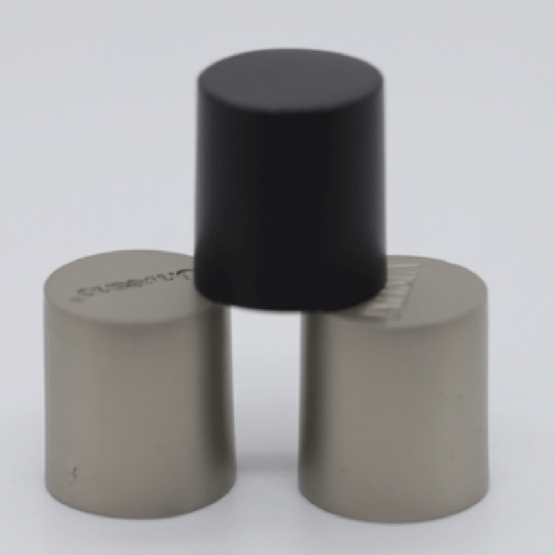 Tapones de vino de aluminio coloridos para el vino whisky tapas de botella de vidrio tapa de botella