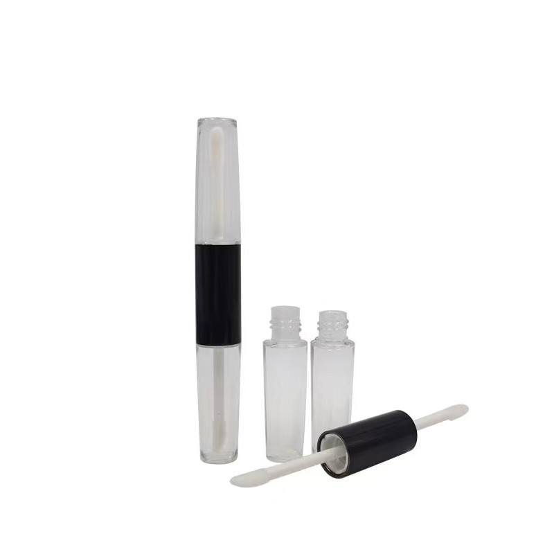 Material de plástico tubo de lápiz labial personalizado 10 ml para la crema líquida contenedor cuadrado embalaje cosmético