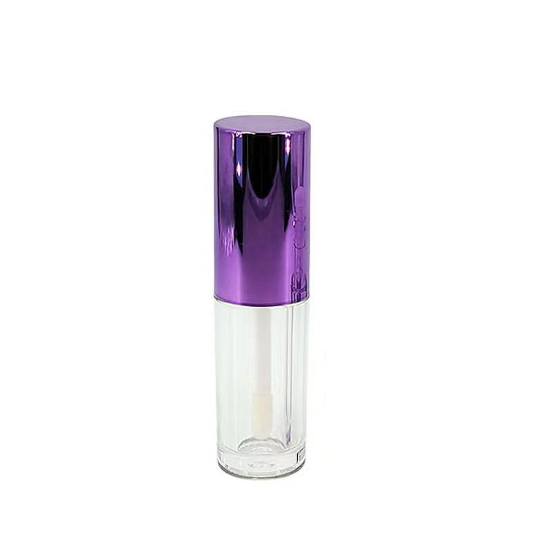 Tubo de lápiz labial con cerradura de tornillo de sello de goma Tubo de bálsamo labial de plástico para envases de recipientes cosméticos