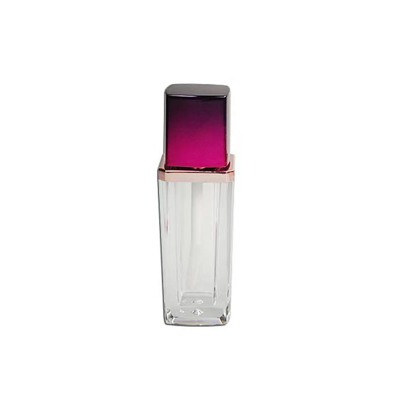 Capa de tornillo Blanco suave 5G de paja de trigo embalaje cosmético tubos de lápiz labial con logotipo y tapa personalizables