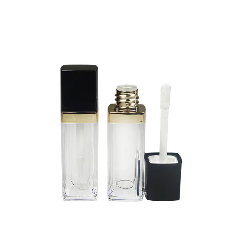 5 ml tubo de lápiz labial con diamantes fácil de llevar colores de gama alta