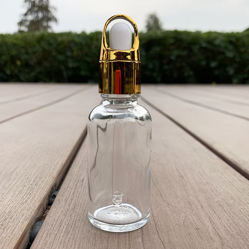 Botella de aceite esencial de 5ml 10ml 15ml 20ml 30ml 50ml 100ml con gotero personalizado