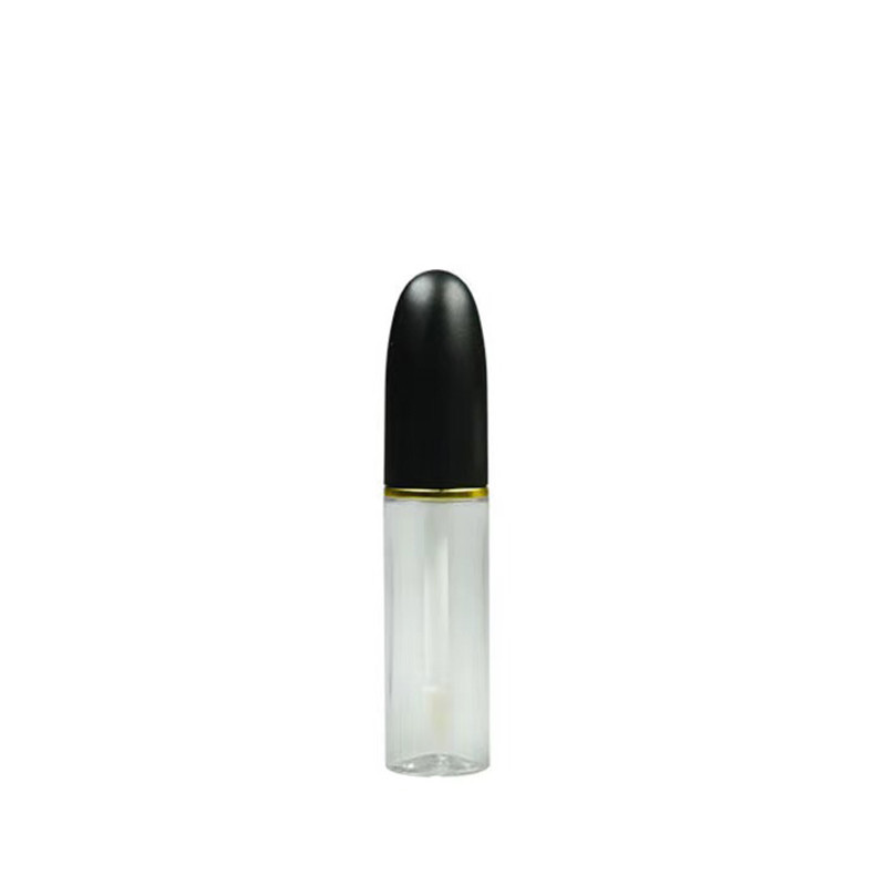 Tubo de lápiz labial con cerradura de tornillo de sello de goma Tubo de bálsamo labial de plástico para recipiente cosmético