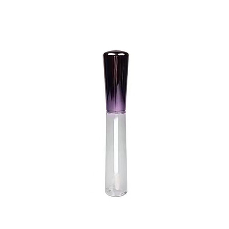 DIY 4g boca vacía redonda tubo de lápiz labial sello de caucho cerradura de tornillo plástico tubo de bálsamo labial para envases de recipientes cosméticos