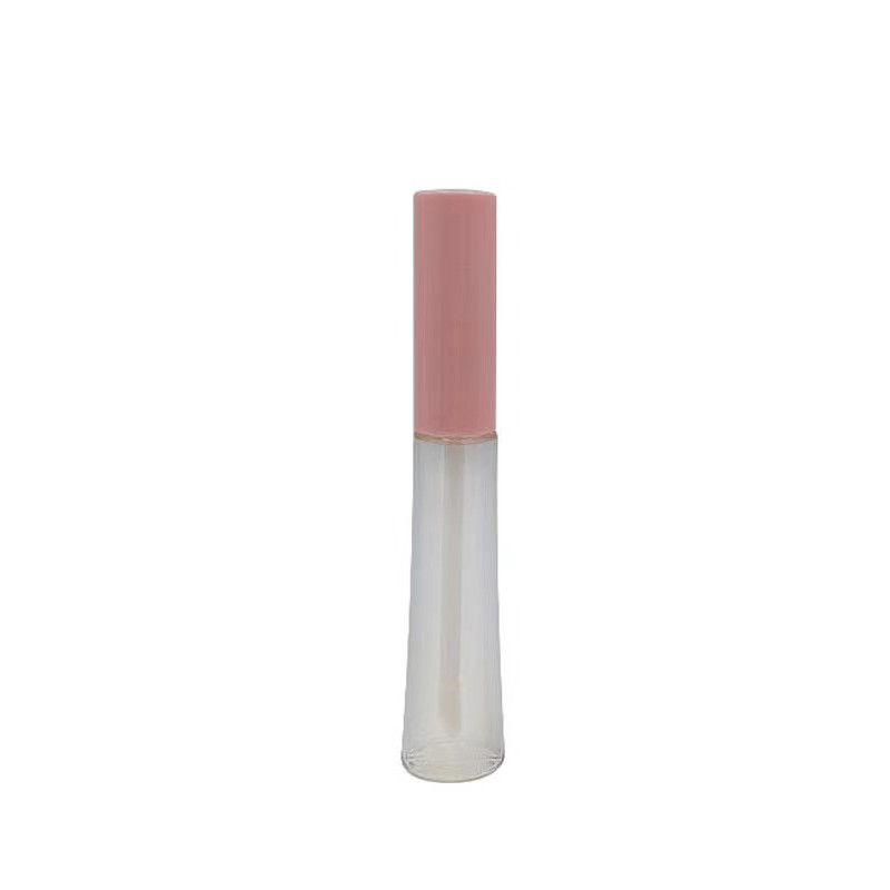 Fácil de transportar cerradura con tornillo de sello de goma tubo de bálsamo labial de plástico para recipiente cosmético 10cm x 2cm