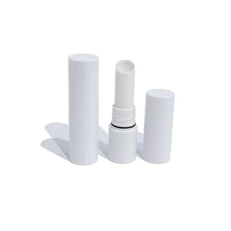 Contenedor de embalaje de cosméticos tubo de plástico forma única