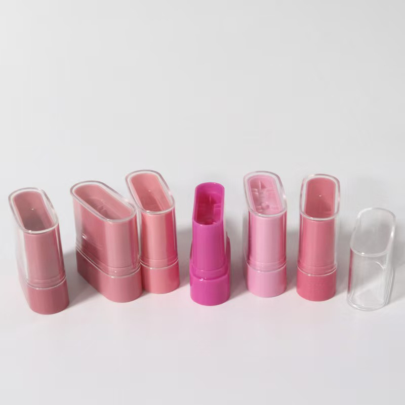 Contenedor de embalaje de plástico cosmético de rotación de desodorante reutilizable