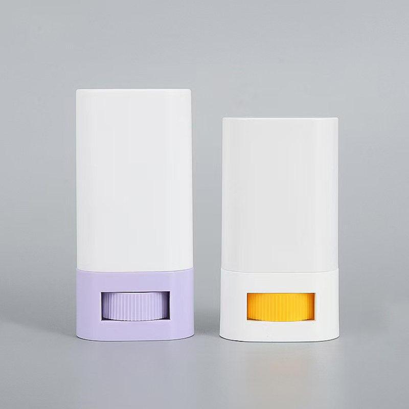 Botellas cosméticas para protector solar y crema corporal, colores personalizados, plástico