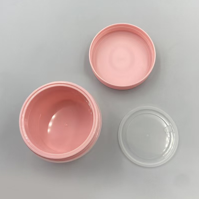 Matt Surface Eco Friendly 80g Various Color Empty Round Shape PP Plastic Cream Jar
