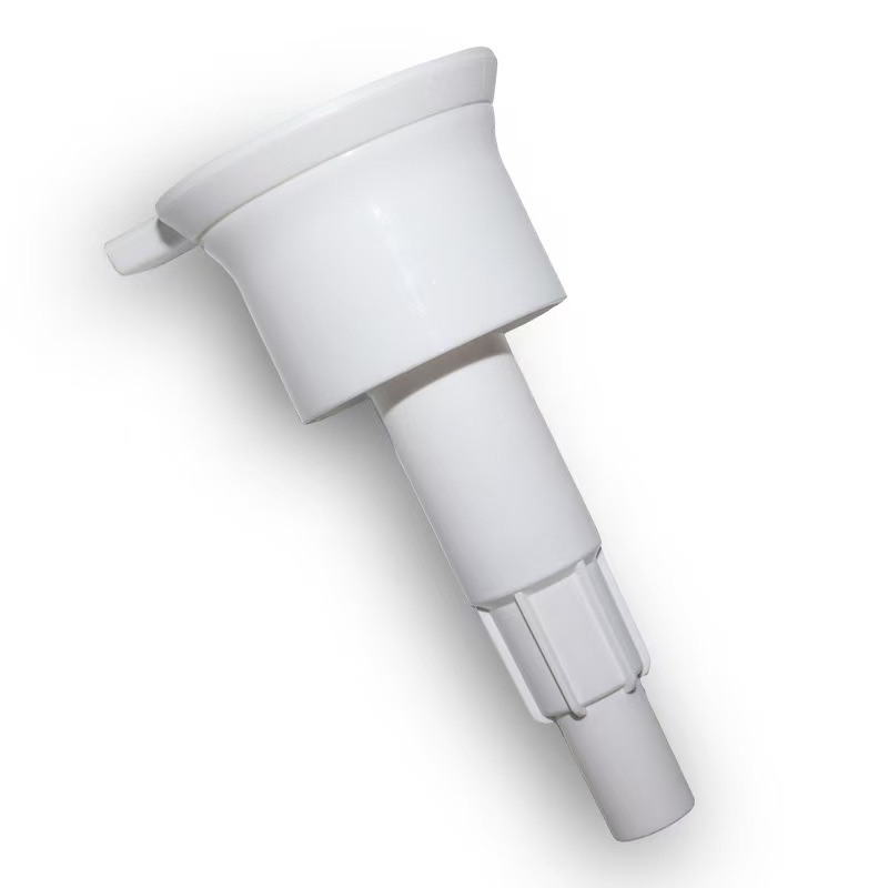 28mm 4CC Salida Personalizada de Color PP Plástico Corona Bomba de Emulsión Bomba de Loción Lavado de Manos Atornillable