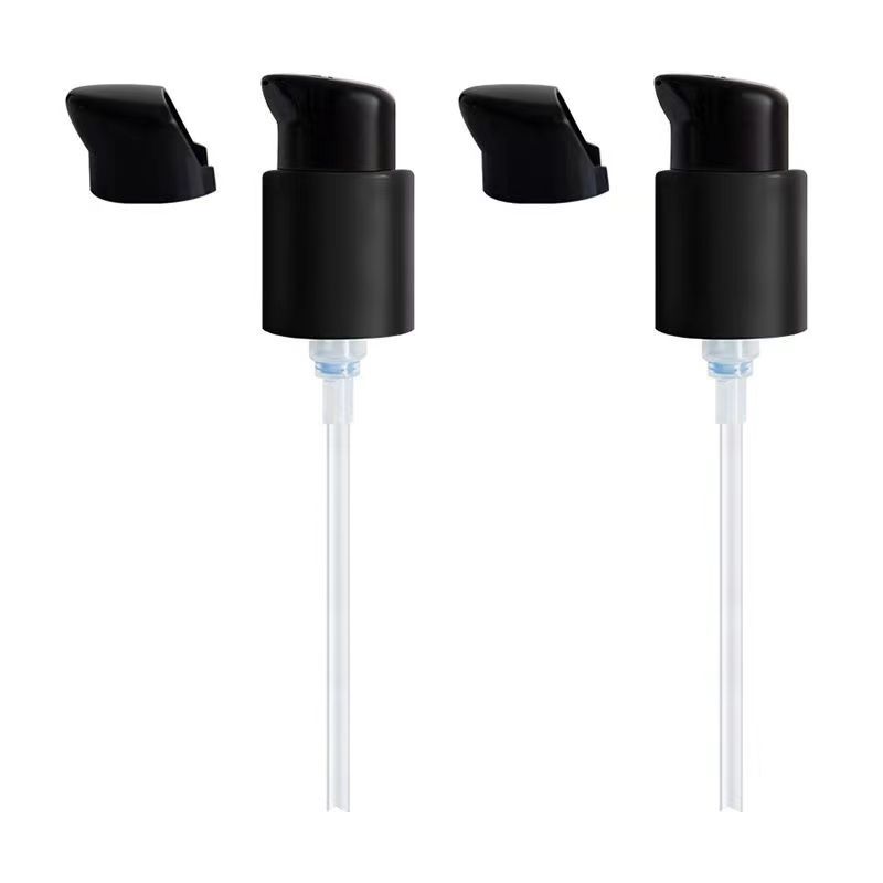 24/410 Bomba de crema de tratamiento de la base cosmética de plástico para botellas Embalaje de plástico para el cuidado de la piel con rociador para botellas Embalaje industrial