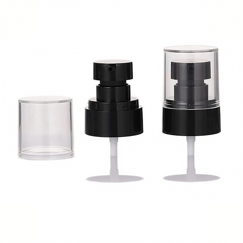 Venta al por mayor 24/410 bomba de crema bomba de loción Diámetro exterior 37mm con AS Clear Cap