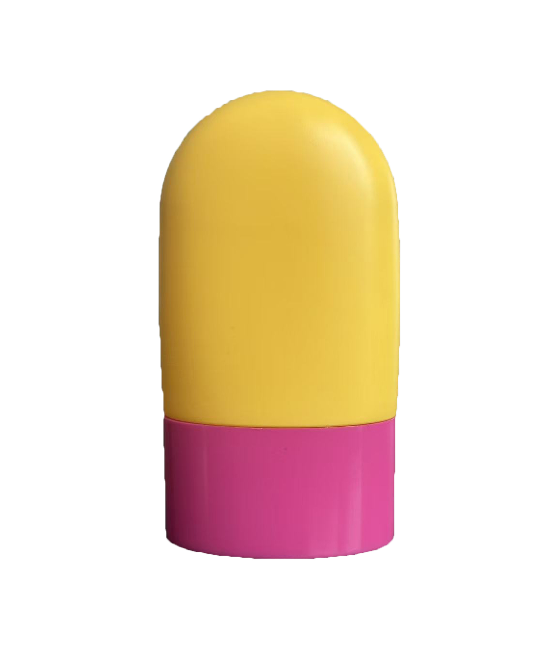 50ml botella cosmética de protector solar de seda PE impresa con tapa de rosca para protección solar