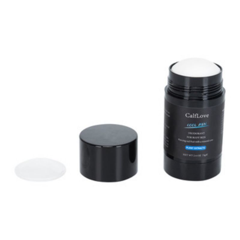 Contenedor de desodorante de plástico de color personalizado de PP de OEM/ODM Etiqueta privada 15g 30g 50g 75g Botella de perfume en rodillo para el cuidado del cuerpo