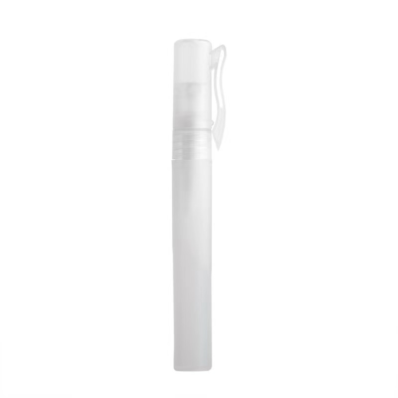 Botella de perfume de plástico PP de 15 ml y 30 ml con atomizador de presión