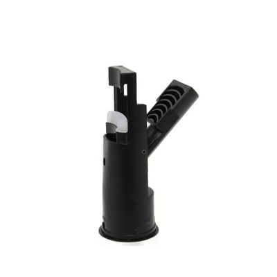 Botella de tubo de rímel transparente de doble extremo para cejas y pestañas con cepillo de peine y logotipo personalizado