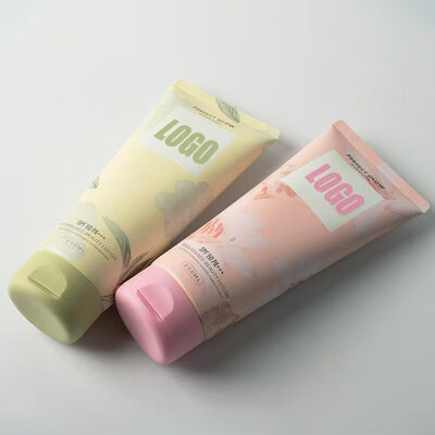 Flip Top Design Tubo de crema de plástico de 50 mm de diámetro utilizado para el paquete cosmético de cuidado de la piel