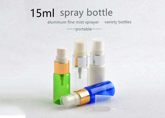 Portable recargable del derramamiento de las botellas cosméticas del espray del perfume de la forma redonda no